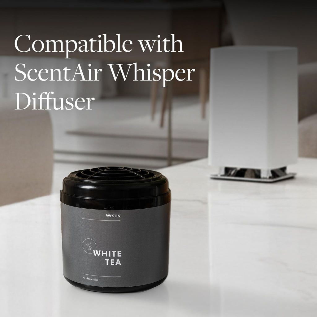 Westin White Tea Home Diffuser Refill Cartridge - Authentic Westin Hotel Fragrance - Signature White Tea Scent
