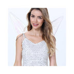 Buy now Adult Fairy Wings, Shiny Transparent Princess Wings, Angel Wings Sutable for Halloween Costume Dress Up White at indiglob india