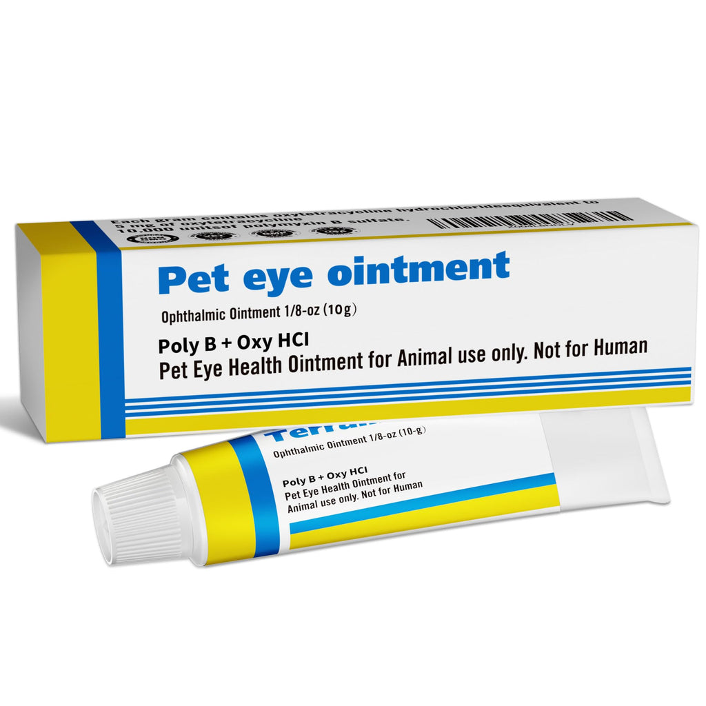 Pet Eye Health for Dogs, Cats, Cattle, Sheep, Horses, Birds and Puppies, Kitten - 1 Tube 0.35 oz /10g