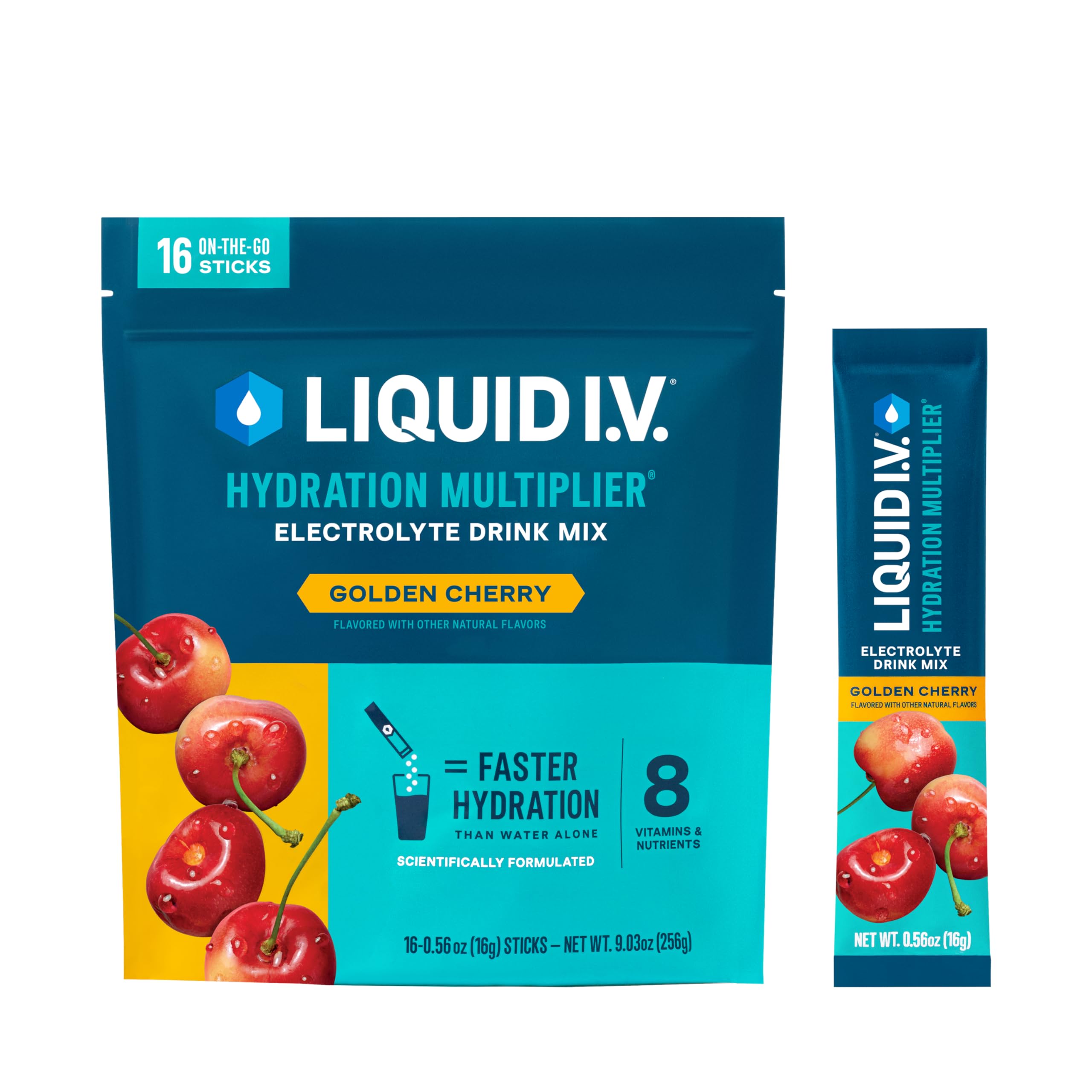 Buy now Liquid I.V.Â® Hydration Multiplier - Lemon Lime | Electrolyte Powder Drink Mix | 1 Pack (16 Servings) at indiglob india