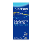 Differin Acne Retinoid Treatment Gel, 0.1% Adapalene, 15g Pump | 30-Day Supply, OTC Retinoid Clears Acne At The Source, Gentle On Sensitive Skin, Dermatologist Recommended