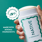 Buy now Native Deodorant, Holiday Edition, Fresh Mistletoe Scent, Contains Naturally Derived Ingredients, 72 Hour Odor Control | Deodorant for Women and Men, Aluminum Free with Baking Soda at indiglob india