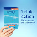 Differin Acne Treatment Pimple Patches, Salicylic Acid & Centella, 36 ct | Hydrocolloid Acne Spot Treatment, Salicylic Acid + Centella, Day & Night, Fast-Acting, Dermatologist Tested, Acne-Prone Skin