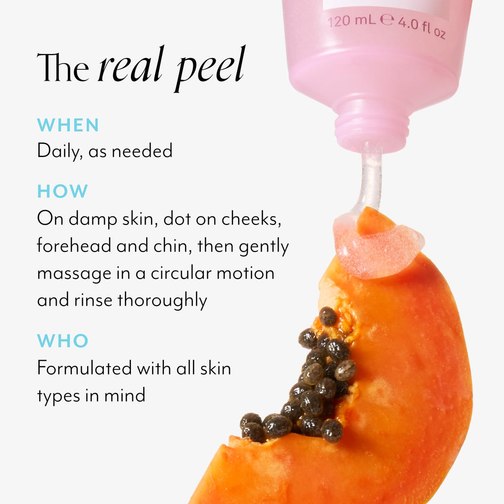 Buy now Bliss Jelly Glow Peel™ Gentle Non-Abrasive Cleanser and Exfoliator With Fruit Enzymes - 4 Oz - Nourishes and Hydrates Skin - Clean - Vegan & Cruelty Free at indiglob india