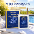 SkinKlean Collagen Face Mask 9 Pack,Hydrating Sheet Masks for Women