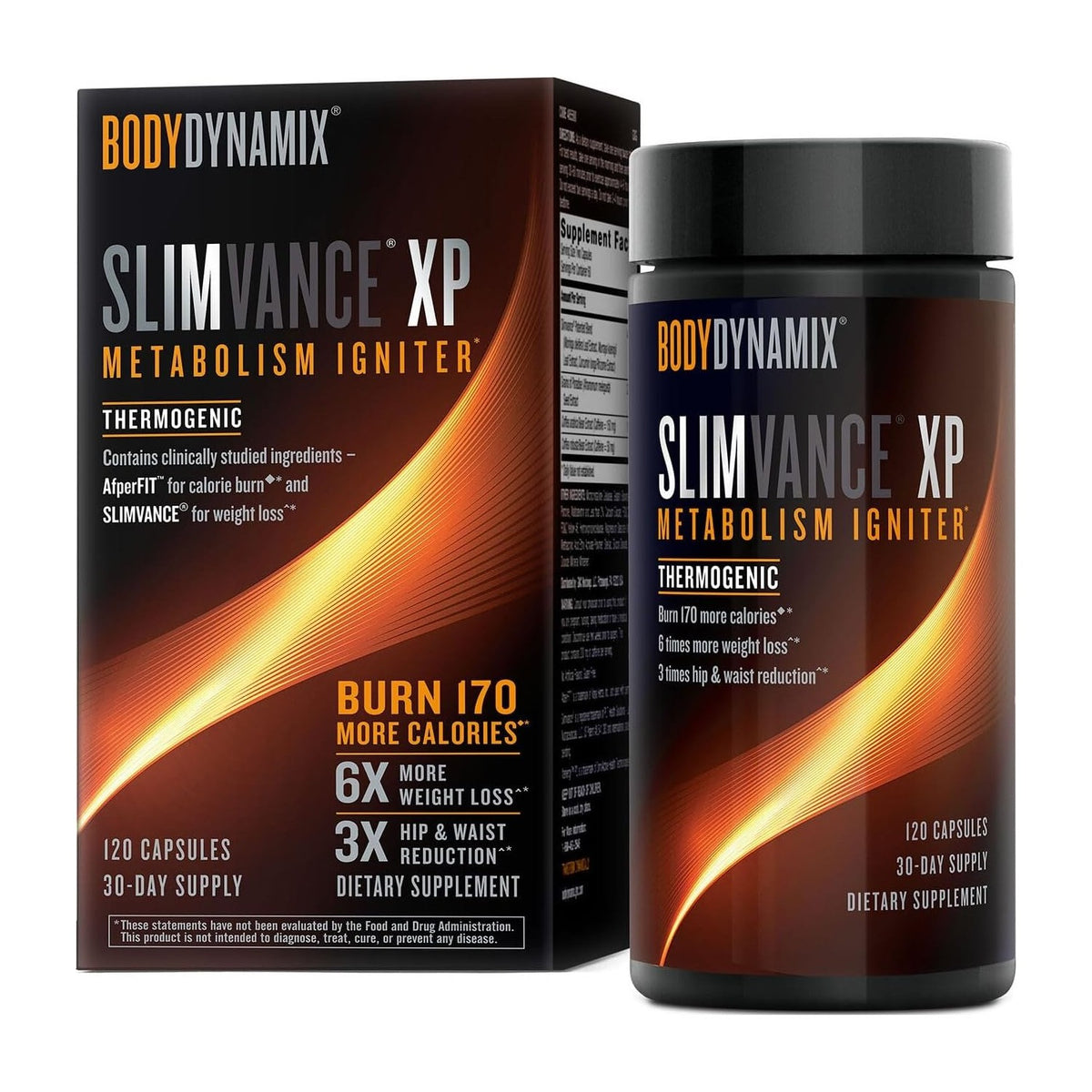 GNC Slimvance XP Metabolism Igniter, 120 Count, 30 Servings
