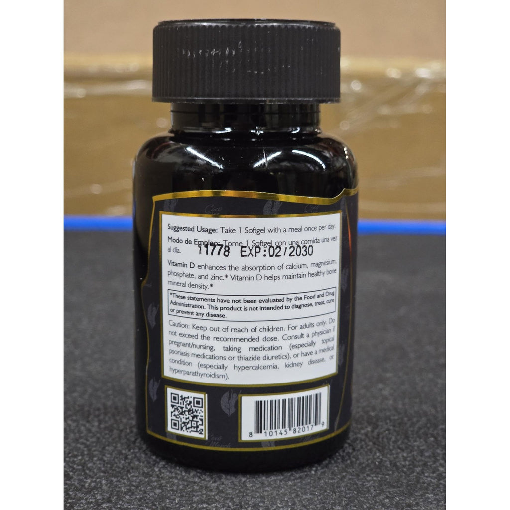 Cocó March N.M.D Vitamin D3+K2 10,000 IU - High Potency, 4 Month Supply