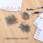 Jumbo Paper Clips, 150pcs 2 Inch Large Colored Paper Clip