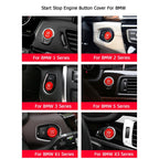 Buy now Jaronx Sports Red Start Stop Engine Switch Button Compatible with BMW,Power Ignition Start Stop Button Replacement(Compatible with BMW 1 2 3 4 5 6 7 X1 X3 X4 X5 X6/F30 F10 F01 F15 G01 G30 G31 G11 G12) at indiglob india