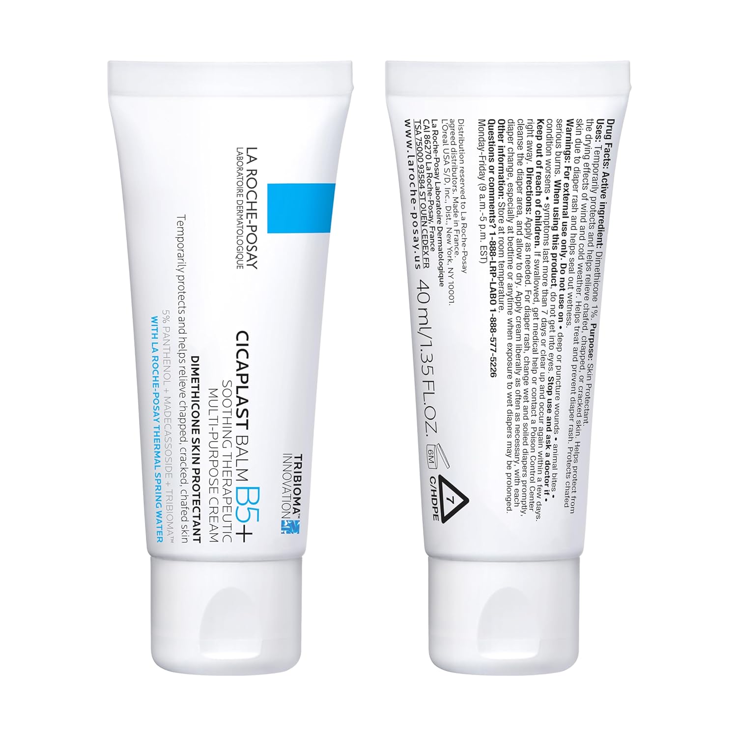 Buy now La Roche-Posay Cicaplast Balm B5, Healing Ointment and Soothing Therapeutic Multi Purpose Cream for Dry & Irritated Skin, Body and Hand Balm, Baby Safe, Fragrance Free at indiglob india