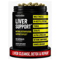Liver Cleanse Detox & Repair with Milk Thistle, TUDCA, NAC, ALA and Zeolite
