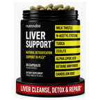 Liver Cleanse Detox & Repair with Milk Thistle, TUDCA, NAC, ALA and Zeolite