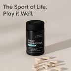 Sports Research® Daily Probiotics 60 Billion CFU w/Prebiotics, 30 Count | 12 Lacto & Bifido Strains for Gut & Digestive Support - Vegan, Non-GMO & Gluten Free