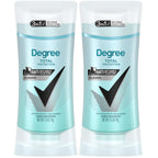 Degree UltraClear Antiperspirant Deodorant Black+White Anti White Marks and Yellow Stains Deodorant for Women 2.6 oz