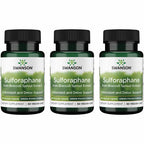 Swanson Sulforaphane Broccoli Sprout Extract, 60 Vegan Capsules, 4 Pack | For Adults Seeking Liver, GI Tract, and Cellular Health Support, Standardized to 0.4% Sulforaphane
