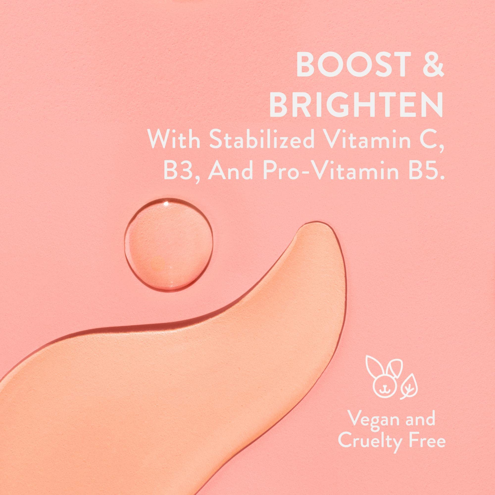 Buy now Native Brightening Facial Serum Contains Naturally Derived Ingredients | Hydrating Serum with Vitamin C and Niacinamide, Vitamin B3, Revitalize and Repair Your Skin, Fragrance-Free, 30ml, 1 fl oz at indiglob india