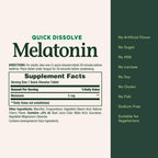 Nature's Bounty Melatonin, 3mg, 120 Quick Dissolve Tablets