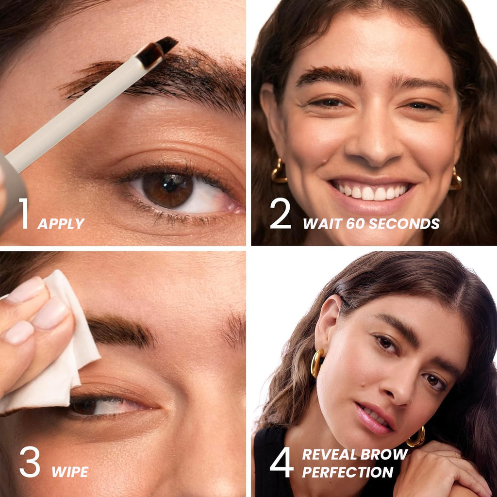 Wonderskin Eyebrow Stain - Long Lasting Brow Tint, Smudge & Transfer Proof | Transfer-proof brow stain delivers waterproof, smudge-proof color that lasts all day.