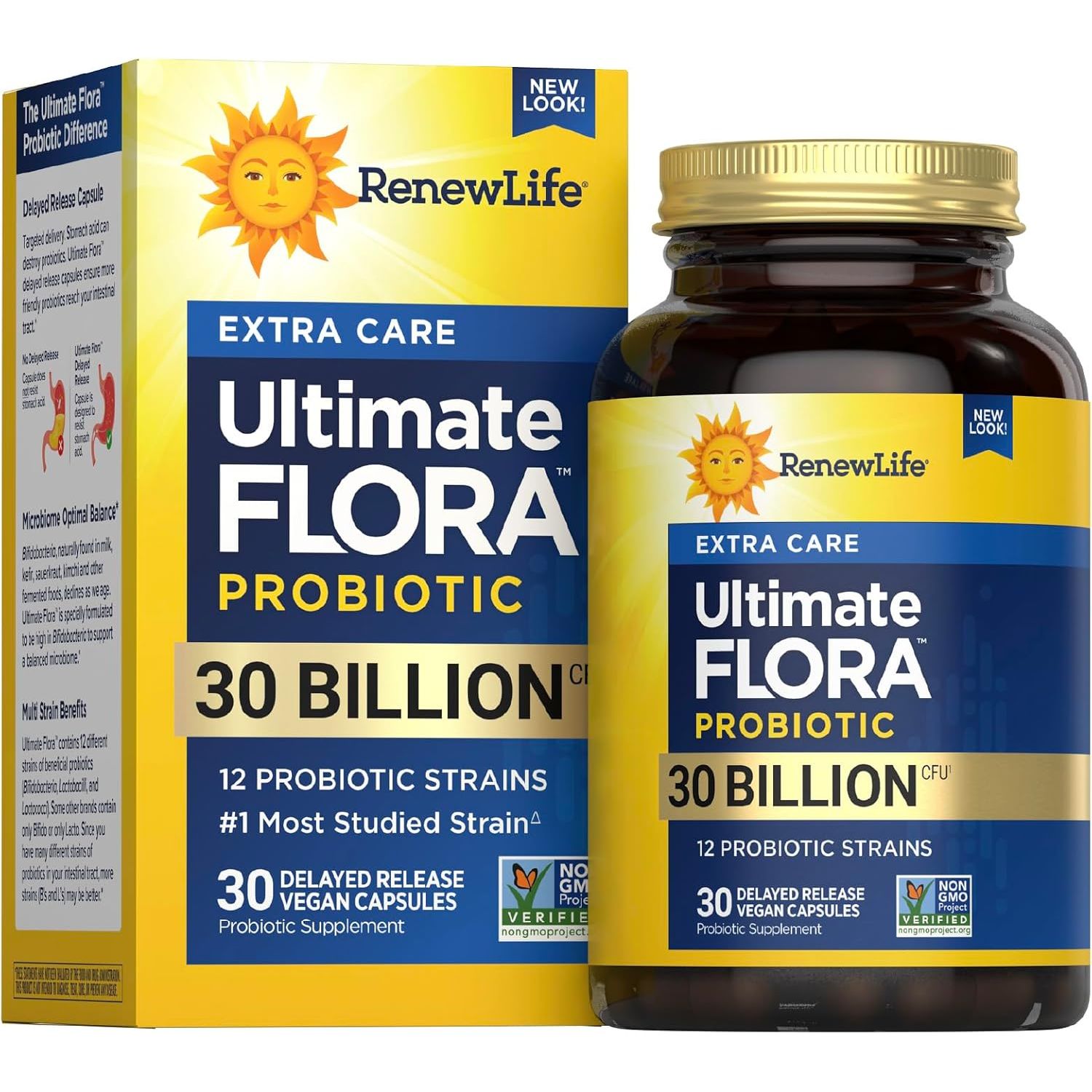 Buy now RenewLife Extra Care Ultimate FLORA Probiotic, 60 capsules 30 Count (Pack of 1) 30 Billion CFU at indiglob india