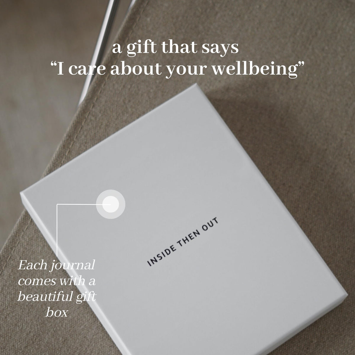 INSIDE THEN OUT Dig Deeper Journal - Guided Daily Journal with 180 Undated Prompts for Intention, Healing, Growth, Gratitude, Self Love & Discovery - Self Care Routine Gift for Women and Men