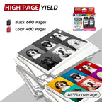 240XL 241XL Ink Cartridges Compatible for Canon 240XL 241XL Combo Pack