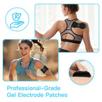 MASTOGO 8 Pcs Reusable Multiple Time Tens Unit Replacement Pads in 2 Sizes