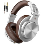 Buy now OneOdio A70 Bluetooth Over Ear Headphones, Wireless Headphones with 72H Playtime, Hi-Res, Built-in Mic, 3.5mm/6.35mm Wired Audio Jack for Studio Monitor & Mixing DJ Guitar AMP, Computer PC Gaming at indiglob india