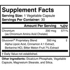 Natural Metabolic Support Supplement, Vegan, Gluten-Free | Supports Overall Metabolic Health, Steady Energy, and Controlled Cravings for Lasting Digestive Balance, 30-Day Supply