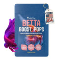 Betta Boost Pops | High-Protein Betta Fish Food Pellets Made in USA | Marine & Insect Protein | Floating & Slow-Sinking | Premium Freshwater Aquarium Fish Food 1oz