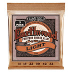 Buy now Ernie Ball Earthwood Medium Light Phosphor Bronze Acoustic Guitar Strings, 12-54 Gauge (P02146) at indiglob india