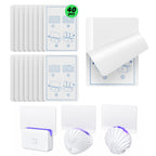 LFSYS 40 Packs Refill Card(Refills Only) for Plug in UV Light Fly Trap, Sticky Board Refills for LFSYS Plug-in Fly Trap