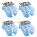 Clark Shaving Co. Refill Cartridges for Braun Clean & Renew CCR (4-Pack) | Compatible with Braun Clean & Renew shaver cleaning systems.