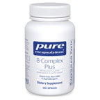 Pure Encapsulations B-Complex Plus, 60 Capsules | B Vitamins Supplement to Support Neurological Health, Cardiovascular Health, Energy Levels and Nervous System Support*