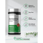 Horbäach Berberine with Ceylon Cinnamon Complex | 120 Veggie Capsules | Vegetarian, Non-GMO & Gluten Free Supplement