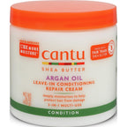 Cantu Argan Oil Leave in Conditioning Repair Cream, 16 Ounce