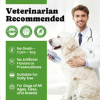 Probiotics for Dogs – Helps Digestion, Loose Stools, Gas & Sensitive Stomachs, Probiotics for Itchy Skin & Dog Yeast Infection, Immune & Fresher Breath with 4 Prebiotics & 5 Digestive Enzymes – 180 ct