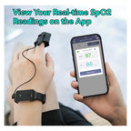 EMAY SleepO2 Wrist Pulse Oximeter with Recording Capability | Sleep Pulse Oximeter for Continuous O2 Recording | Not for Medical Use