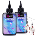 LET'S RESIN UV Resin, 200g High Viscosity Resin for Crafts, Doming, Coating