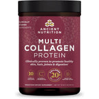 Buy now Ancient Nutrition Collagen Powder Protein with Probiotics, Unflavored Multi Collagen Protein with Vitamin C, 45 Servings, Hydrolyzed Collagen Peptides Supports Skin and Nails, Gut Health, 16oz at indiglob india