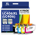 LC406 LC406XL Ink Cartridges for Brother Printer MFC-J5855DW MFC-J4335DW