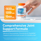Doctor's BEST Glucosamine Chondroitin MSM - Joint Health Support Supplement for Women & Men, Nutritional Support for Joint Strength, Hair, Skin, & Nails, Gluten Free, Non GMO - 240 Capsules
