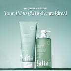 Saltair Hyaluronic Acid Body Serum | Fragrance-Free HA Hydrator | 13 oz | Red algae and sodium hyaluronate for lightweight hydration and a soft comfortable finish