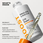 Paula's Choice BOOST C15 Super Booster 15% Vitamin C Face Serum | Daily Serum with Vitamin E & Ferulic Acid for Discoloration & Glow, Fragrance-Free
