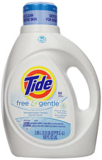 Buy now Tide Free & Gentle Liquid Laundry Detergent, Unscented, 1.47 L (32 Loads) at indiglob india