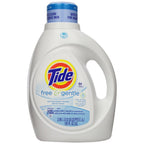 Buy now Tide Free & Gentle Liquid Laundry Detergent, Unscented, 1.47 L (32 Loads) Unscented 100 Fl Oz (Pack of 1) at indiglob india
