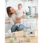 Momcozy Bottle Sterilizer and Dryer, 8-in-1 Electric Steam Baby Bottle Sterilizer for Baby Bottles, Baby stuffs & Breast Pump Accessories