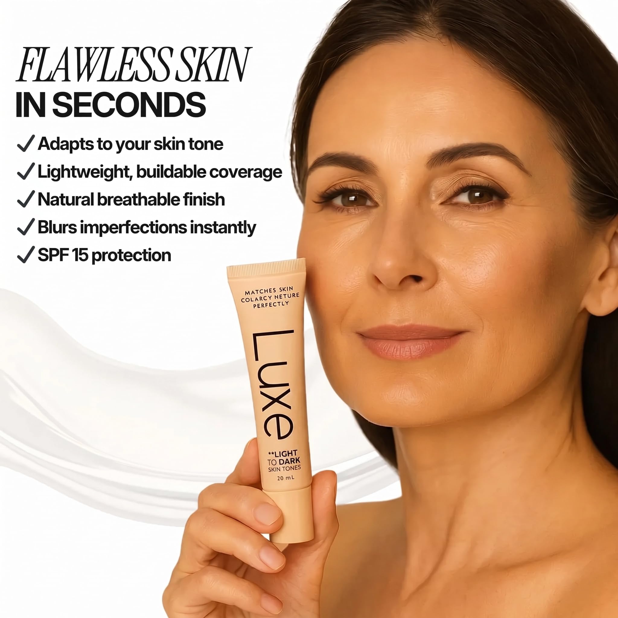 Luxe Color Changing Foundation – Medium