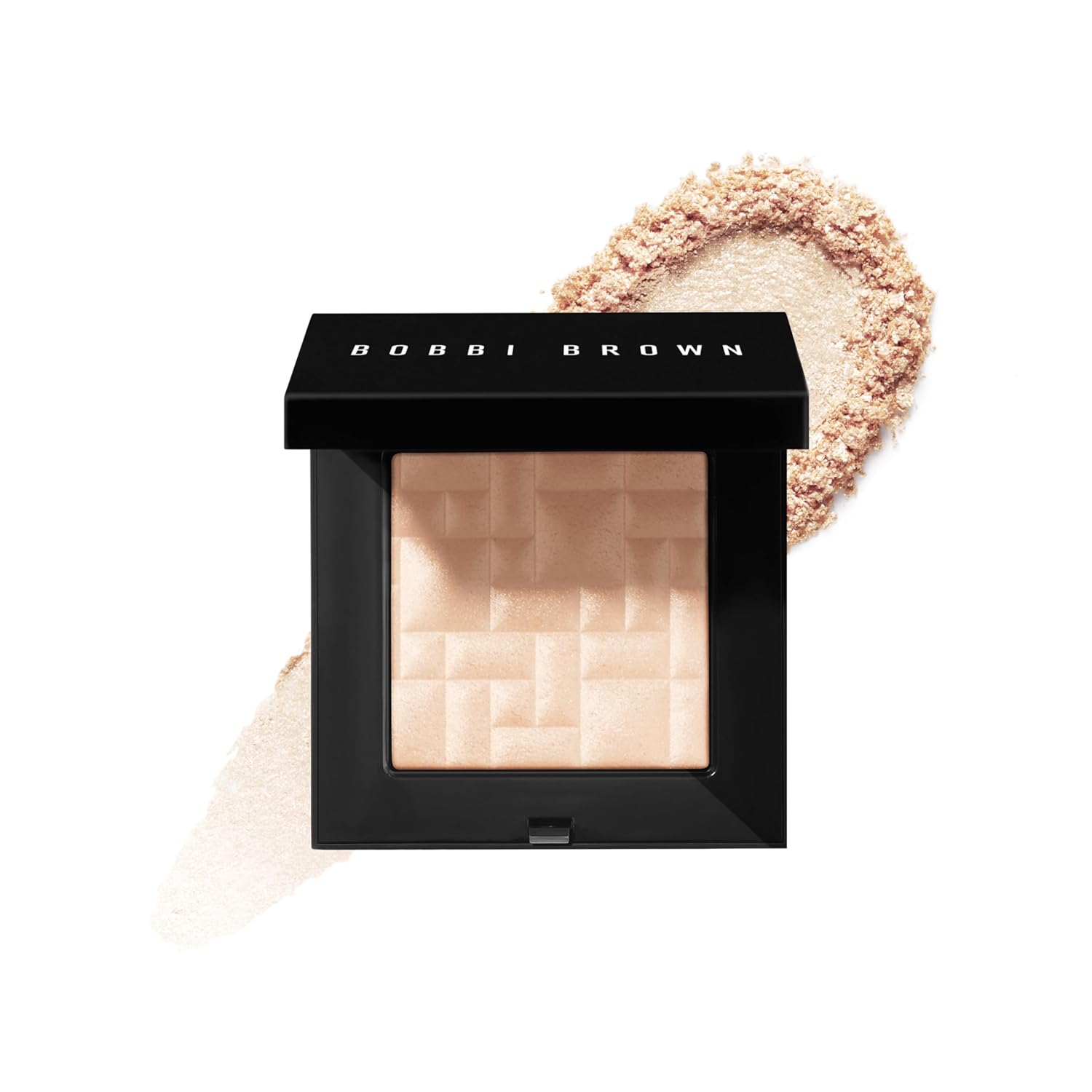 Buy now Bobbi Brown Highlighting Powder | Pearl-Infused Highlighter Makeup For Luminous Cheeks & Eyes | Gel-Powder Hybrid, 0.28 Ounce 01 Quartz Glow (Pale incandescent gold) at indiglob india