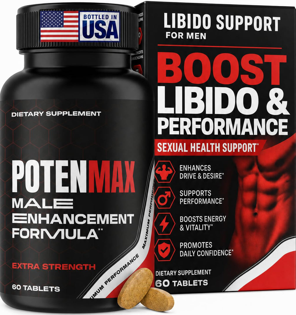 Libido Support for Men - Testosterone Supplement for Men Fast Acting
