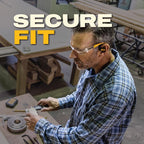 Buy now DEWALT Heavy Duty Open Ear Headphones, Bluetooth 5.3 Wireless Earbuds IP55, 44Hrs Runtime, Jobsite Premium Sound True Wireless Air Conduction Open Ear Earbuds with Earhooks for Worksites and Workouts at indiglob india